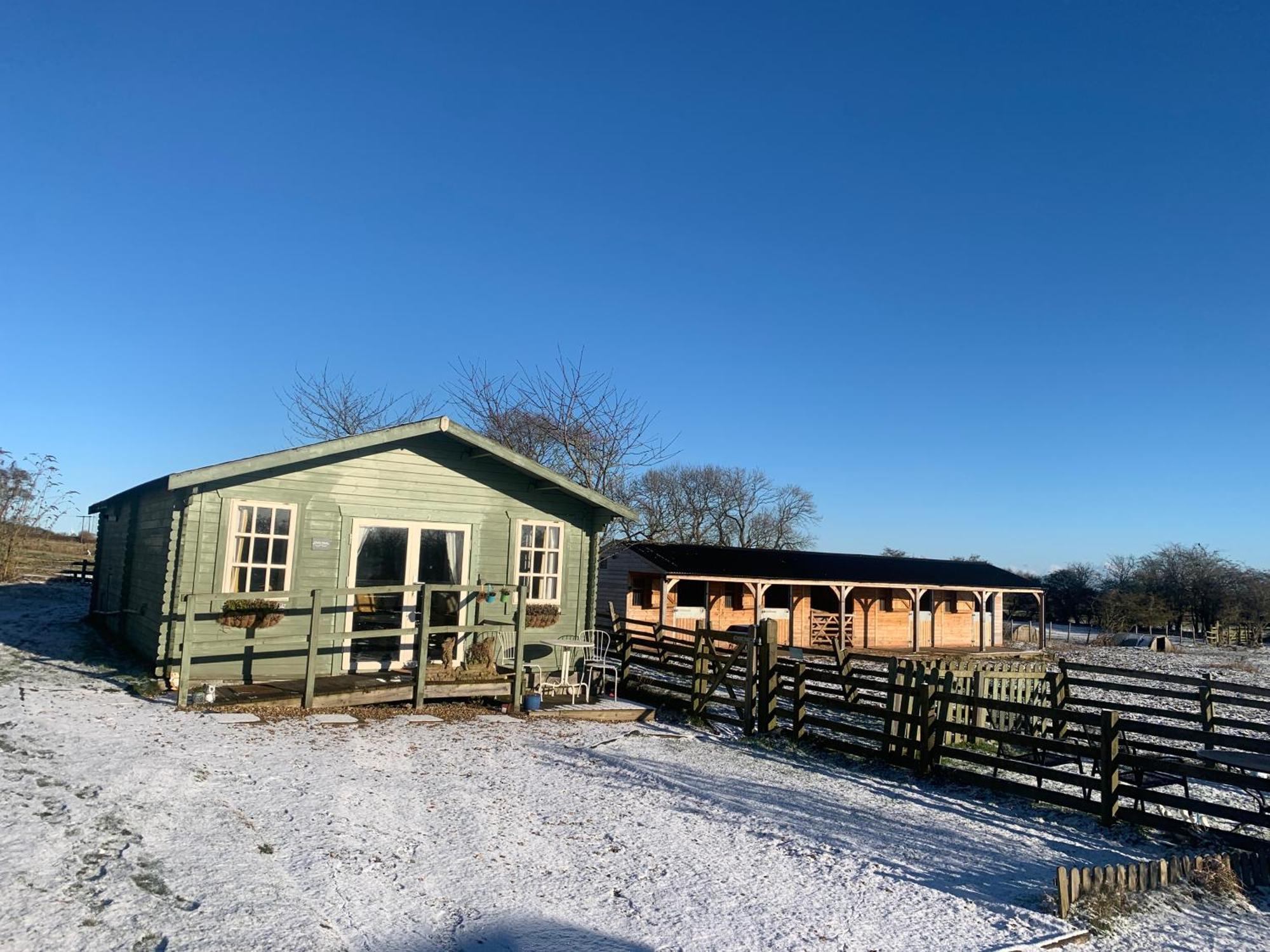 Owls Nest Log Cabin Morpeth Ngoại thất bức ảnh